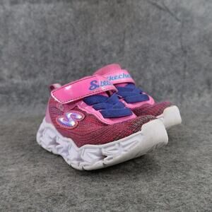 Skechers Shoes Toddler Baby 6 Light Up Trainers Pink S Lights Sneakers Girl Kids